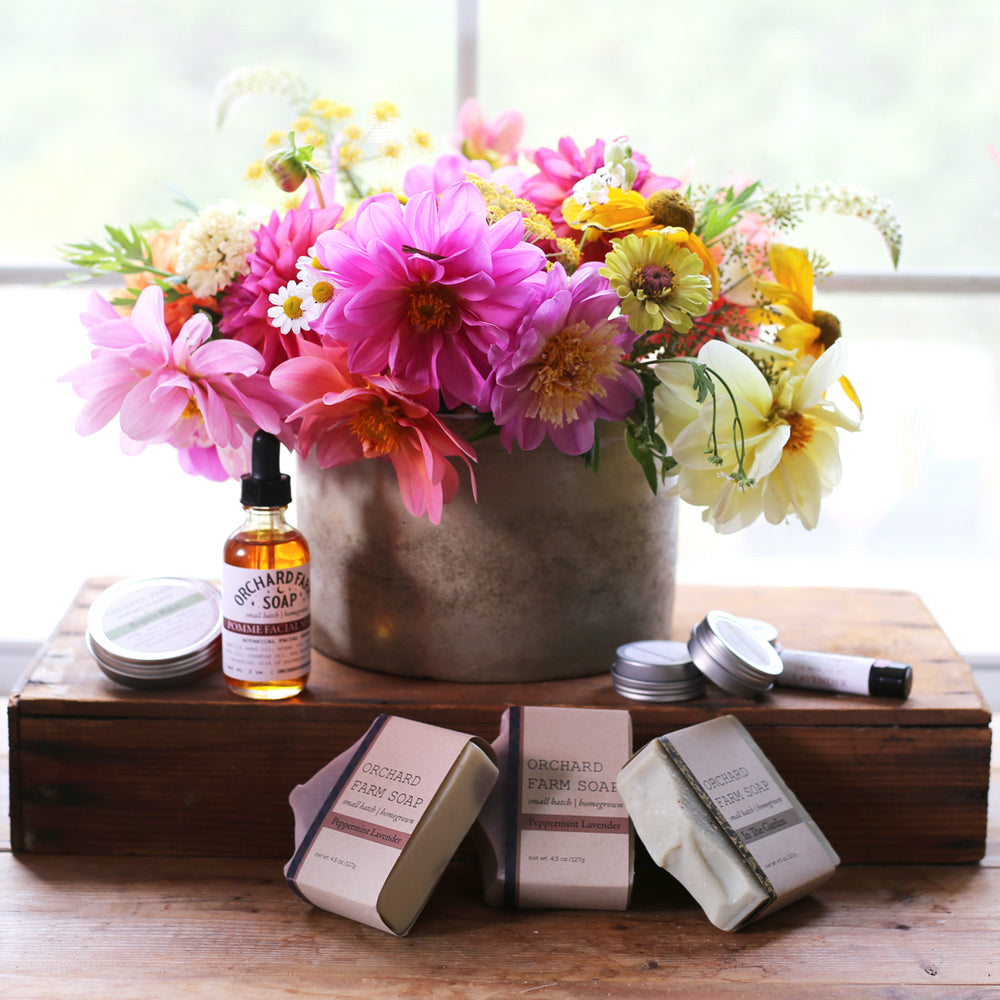peppermint and lavender plants Peppermint Lavender Soap – Orchard Farm Soap