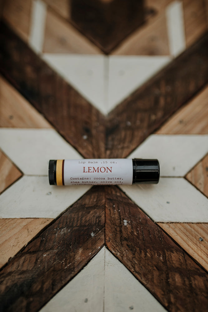 Lemon Shea Butter Lip Balm