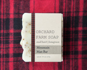 Mountain Man Bar//Natural Soap//Robust Man Bar