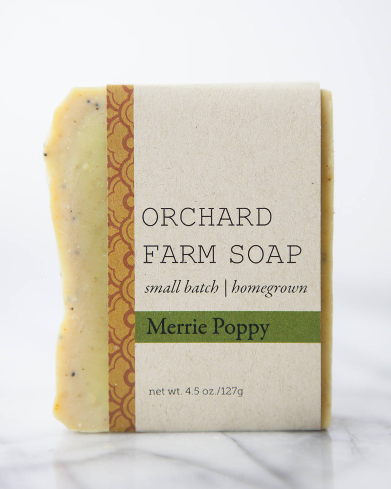 Merrie Poppy Soap//Natural Soap//Homegrown Botanicals