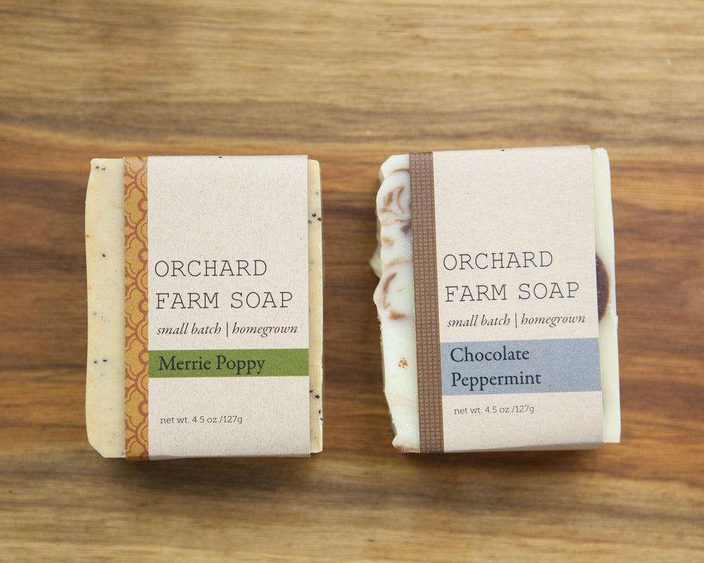 Merrie Poppy Soap//Natural Soap//Homegrown Botanicals