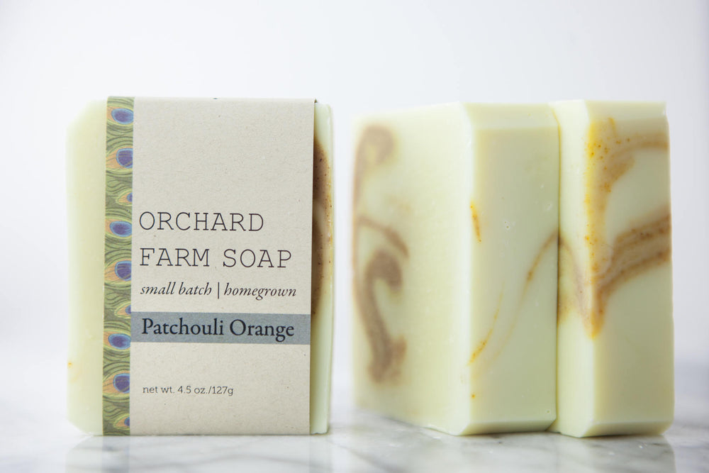 Patchouli Orange//Natural Soap//Small Batch//Homegrown