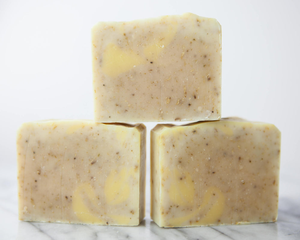 Lavender Lemongrass Soap//Homegrown Soap//Natural Soap