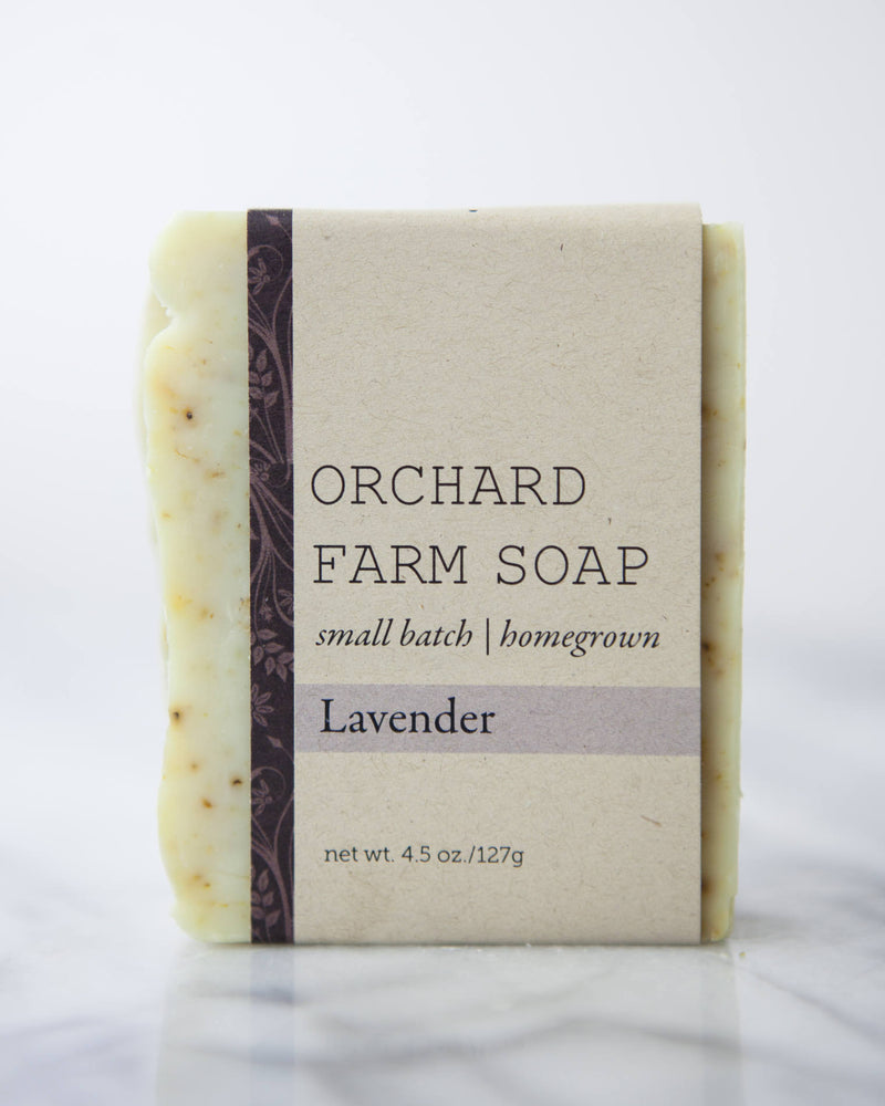 Lavender Soap Bar – Orchard Farm Soap