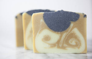 Green Tea+Sea Salt Soap// Activated Charcoal// Coconut Milk Bar