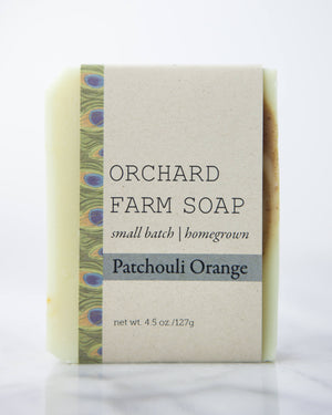 Patchouli Orange//Natural Soap//Small Batch//Homegrown