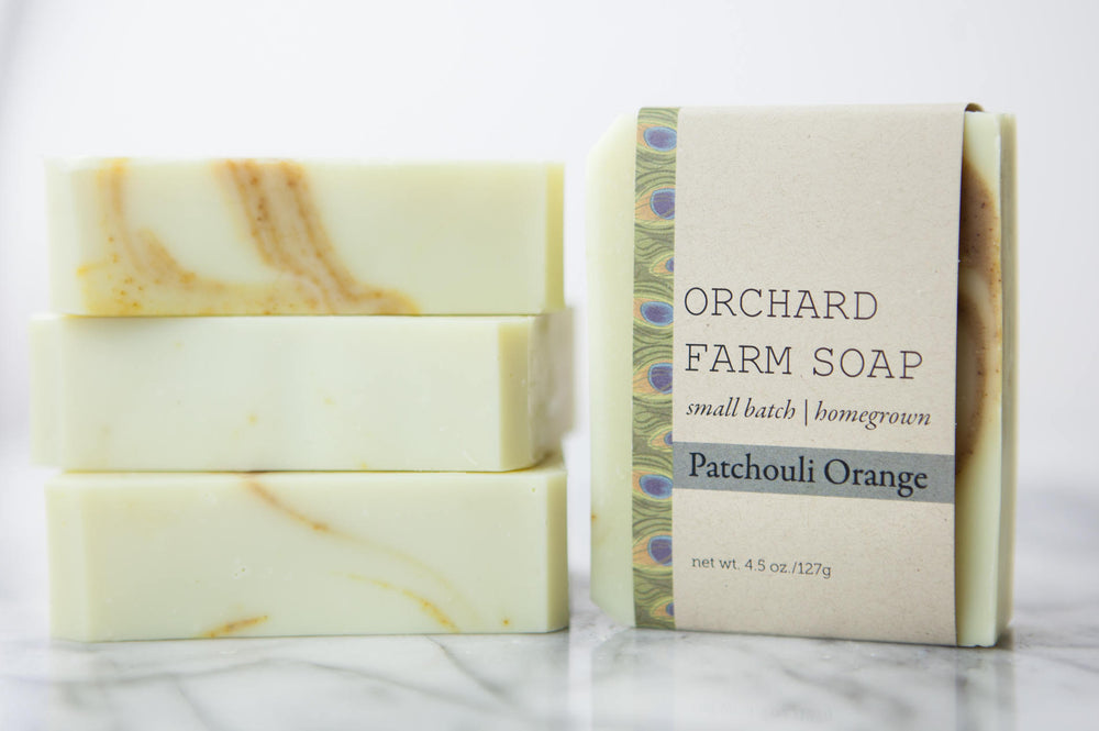 Patchouli Orange//Natural Soap//Small Batch//Homegrown