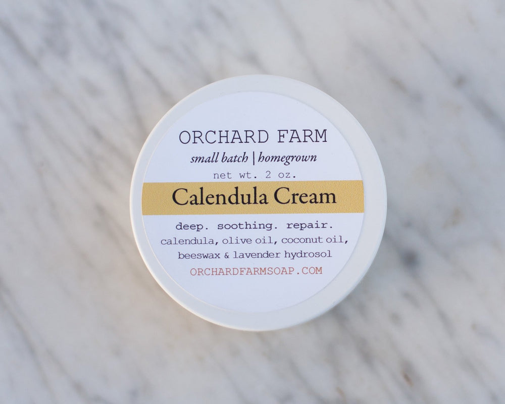Calendula Cream//Natural Lotion//Homegrown Botanicals