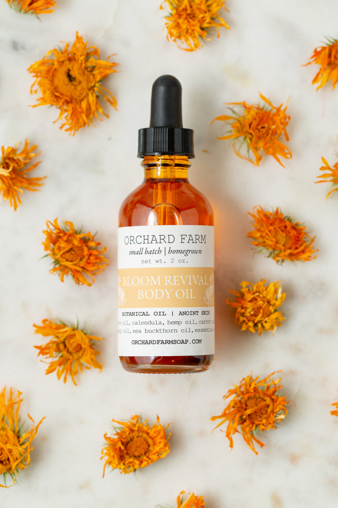 Bloom revival body oil