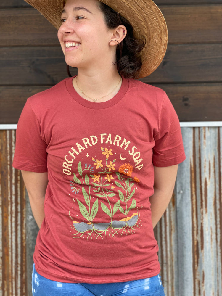 Orchard farm soap tees