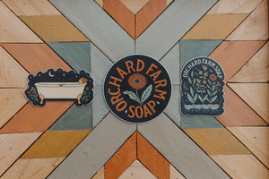 Orchard farm stickers