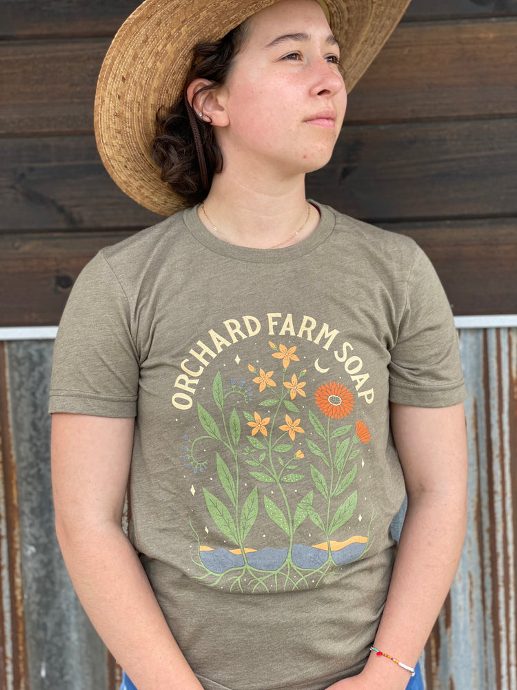 Orchard farm soap tees